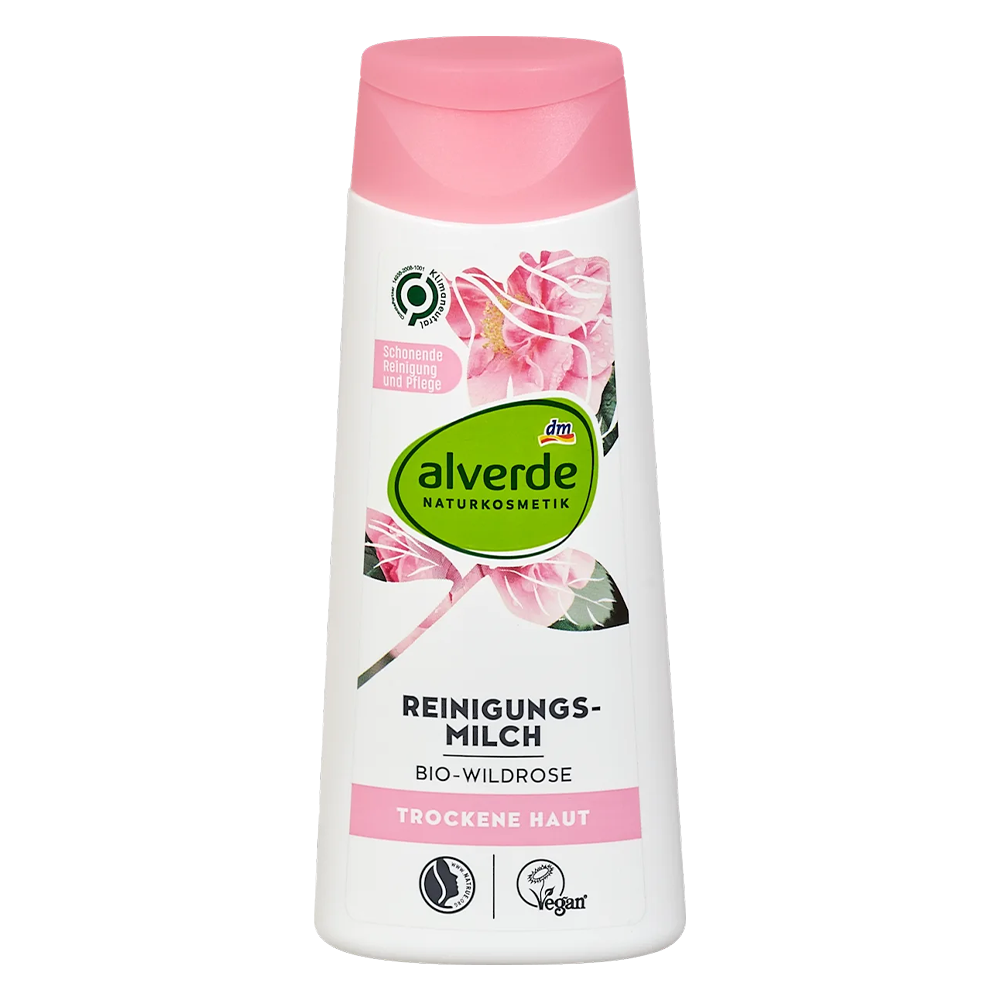 Молочко очищающее Alverde Naturkosmetik с органическим шиповником 200 мл (EPI-15102025-151)