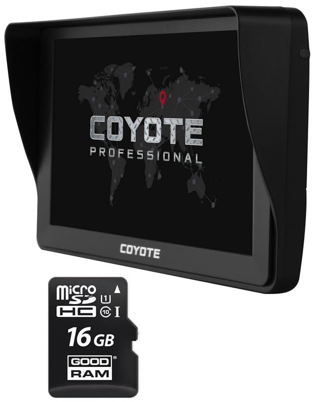 GPS навигатор Coyote 780 Delivery Star Ram 256 mb ROM 8 Gb с MicroSD 16 Gb