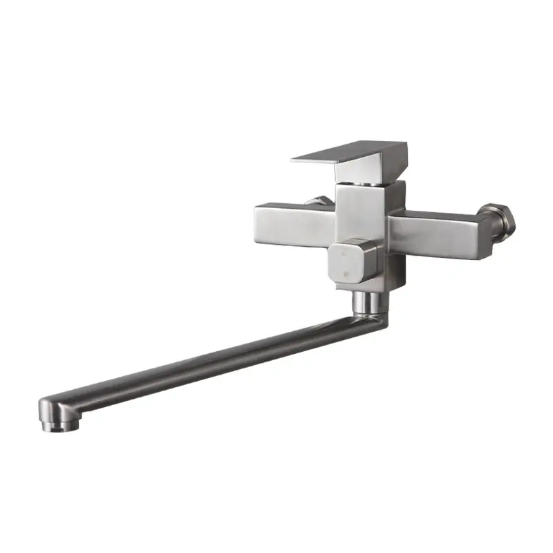 Смеситель для ванны Champion KUB-006 с длинным поворотным изливом (CH6528)