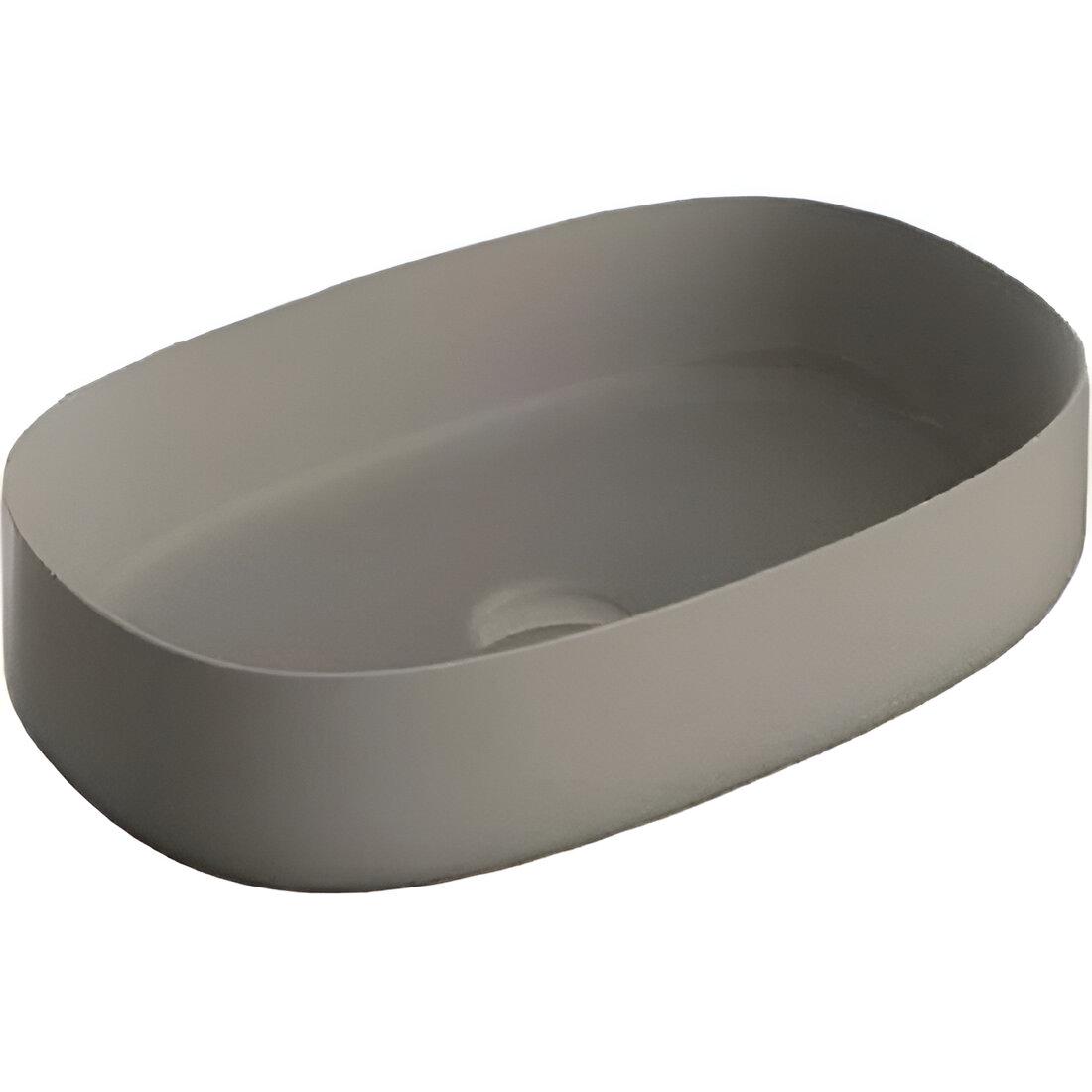 Умывальник накладной ARTCERAM Cognac 55х35 см Brown matera (LM-COL003 41;00) Умывальник накладной ARTCERAM Cognac 55х35 см Brown matera (LM-COL003 41;00)