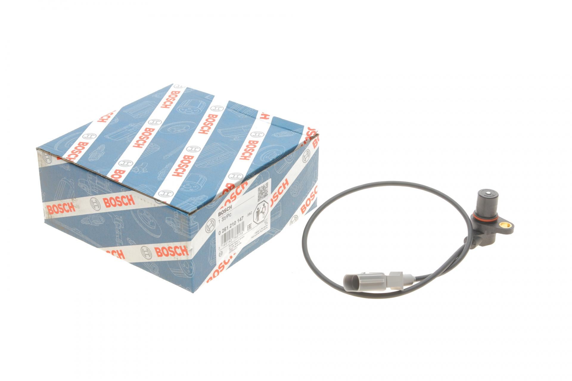 Датчик положения коленвала Audi A3/A4/A6/A8/ Skoda Fabia/ Octavia/VW Passat 1,6-3,0 96-10- (0 261 210 147)