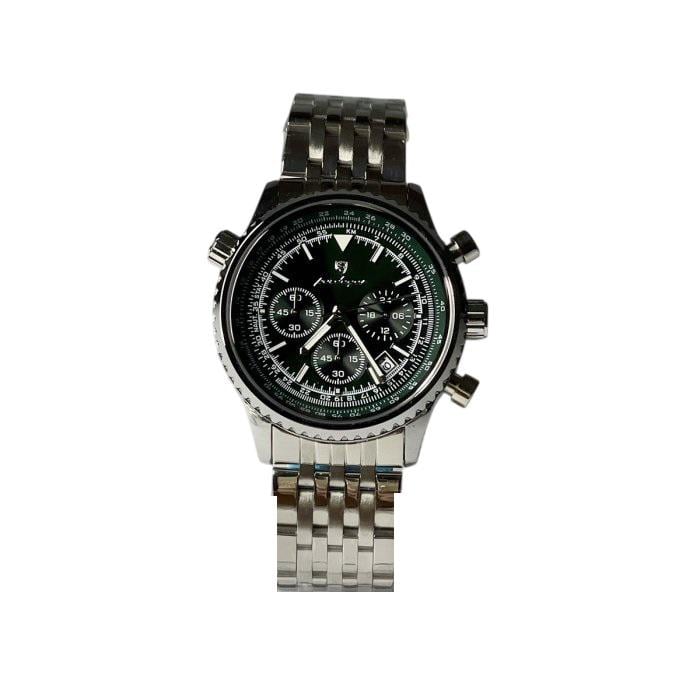 Часы мужские Poedagar Avalon со стальным корпусом 42,5х13 мм Серебро (150-96-1850)