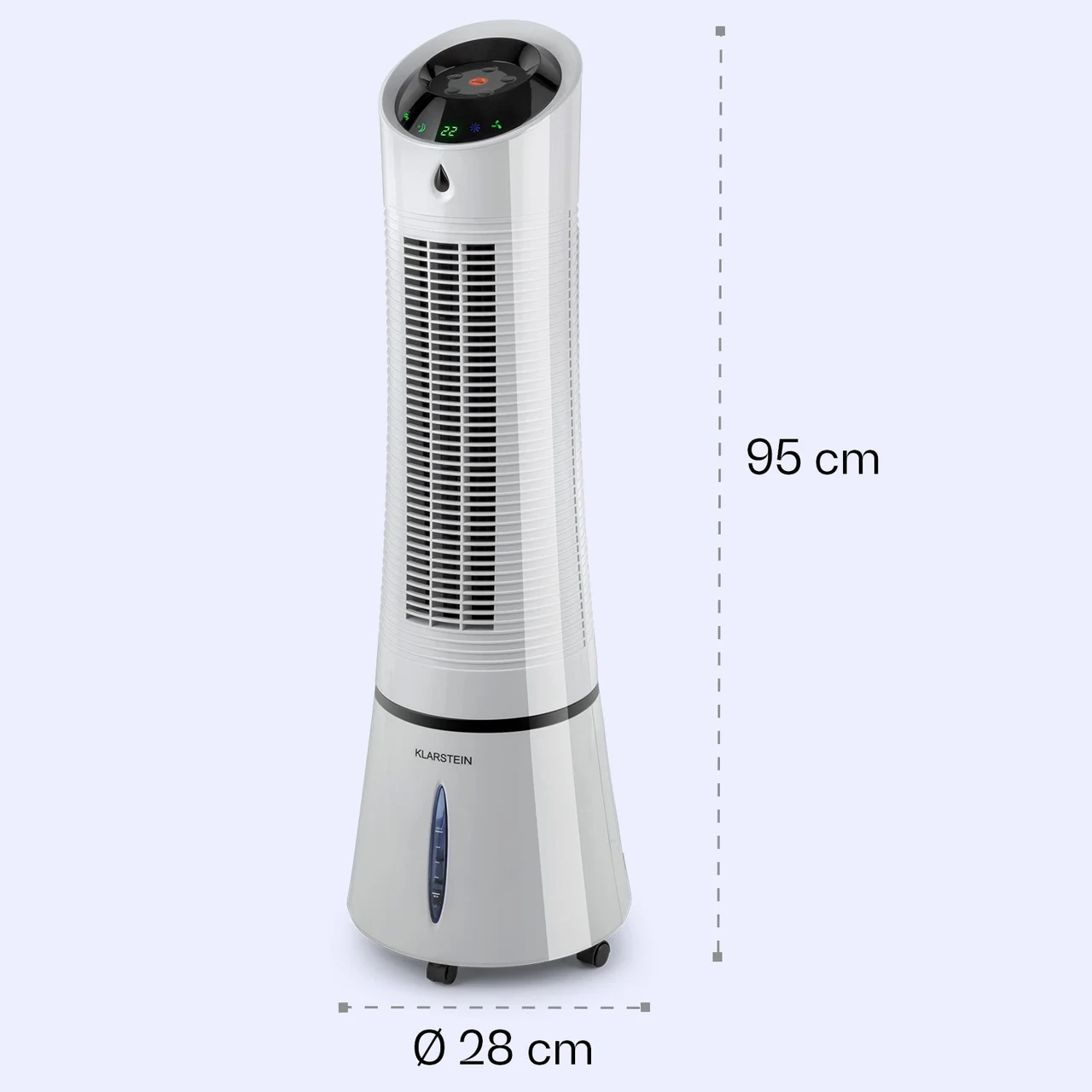 Повітроохолоджувач KLARSTEIN Skyscraper Ice 4в1 (10034651) - фото 7