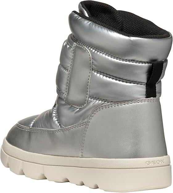 Ботинки зимние Geox Willaboom Amphibiox на липучке р. 36 Silver (27571927) - фото 4