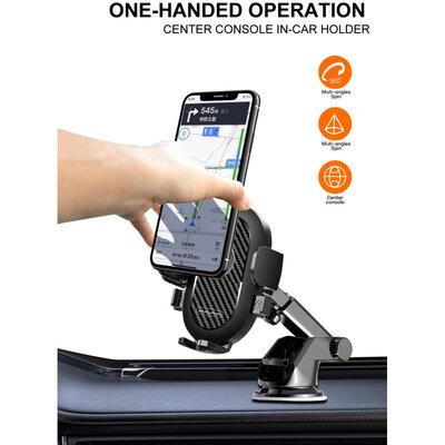 Автотримач для телефону WUW-Z32 Black (Т-121) - фото 3