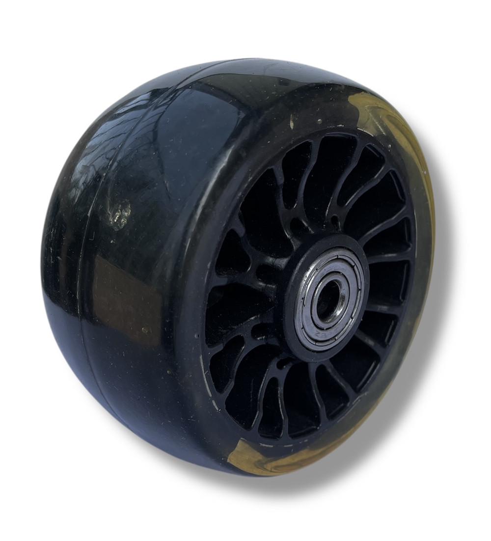 Колесо дитячого самоката широке зі світлом 9х4,8 см