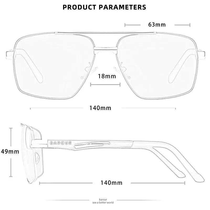 Окуляри сонцезахисні поляризованіі Silver/Gray - фото 5