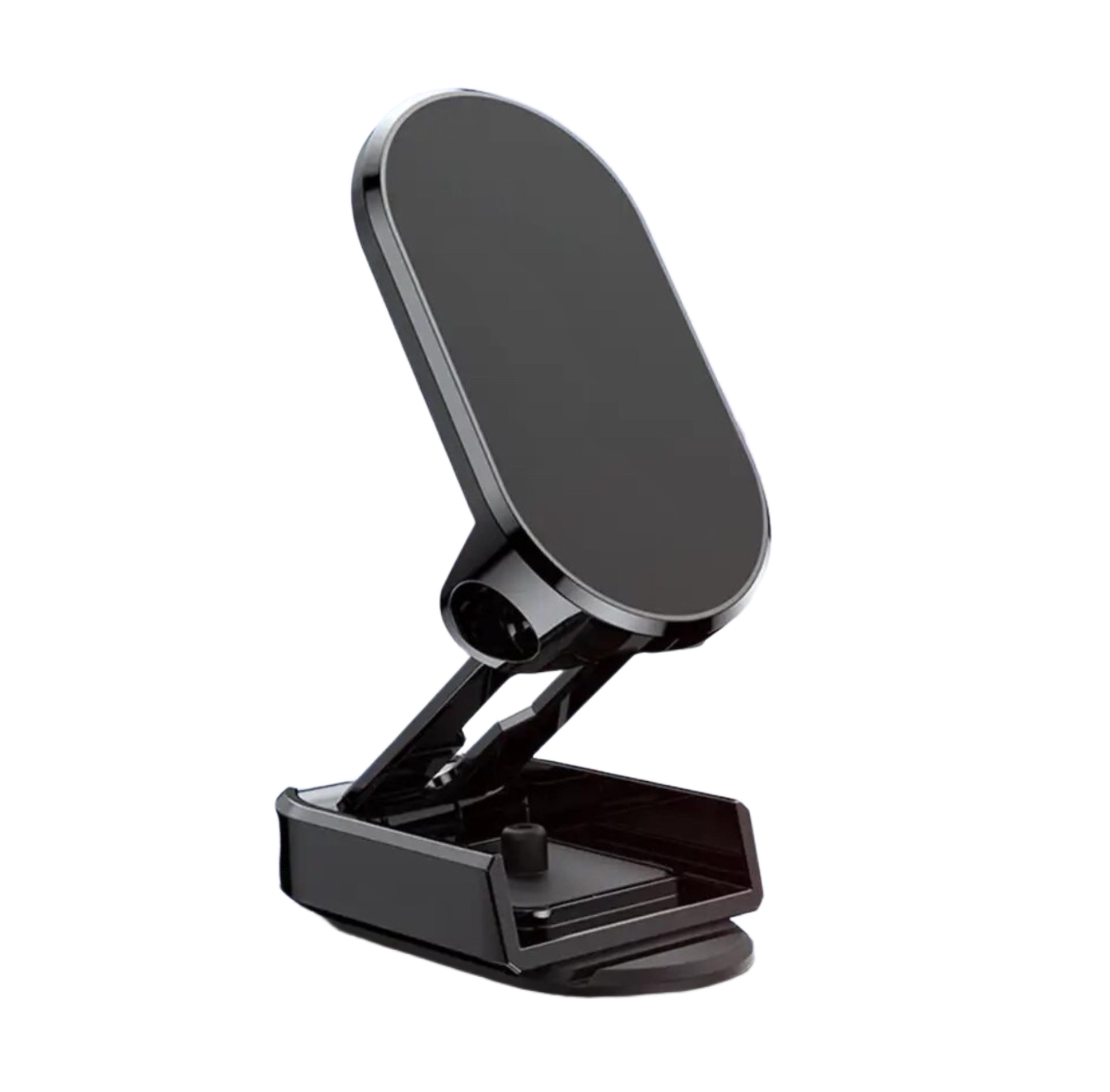 Автомобільний магнітний тримач для телефону на панель приборів Чорний