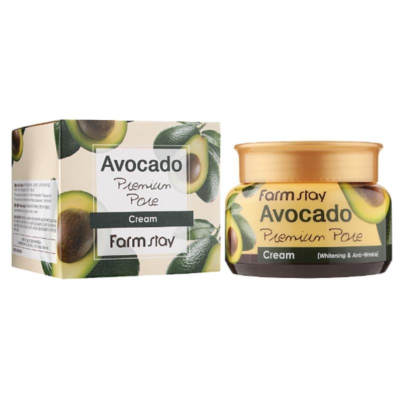 Крем для лица омолаживающий Farmstay Avocado Premium Pore Cream с экстрактом авокадо 100 мл (8809636281560)