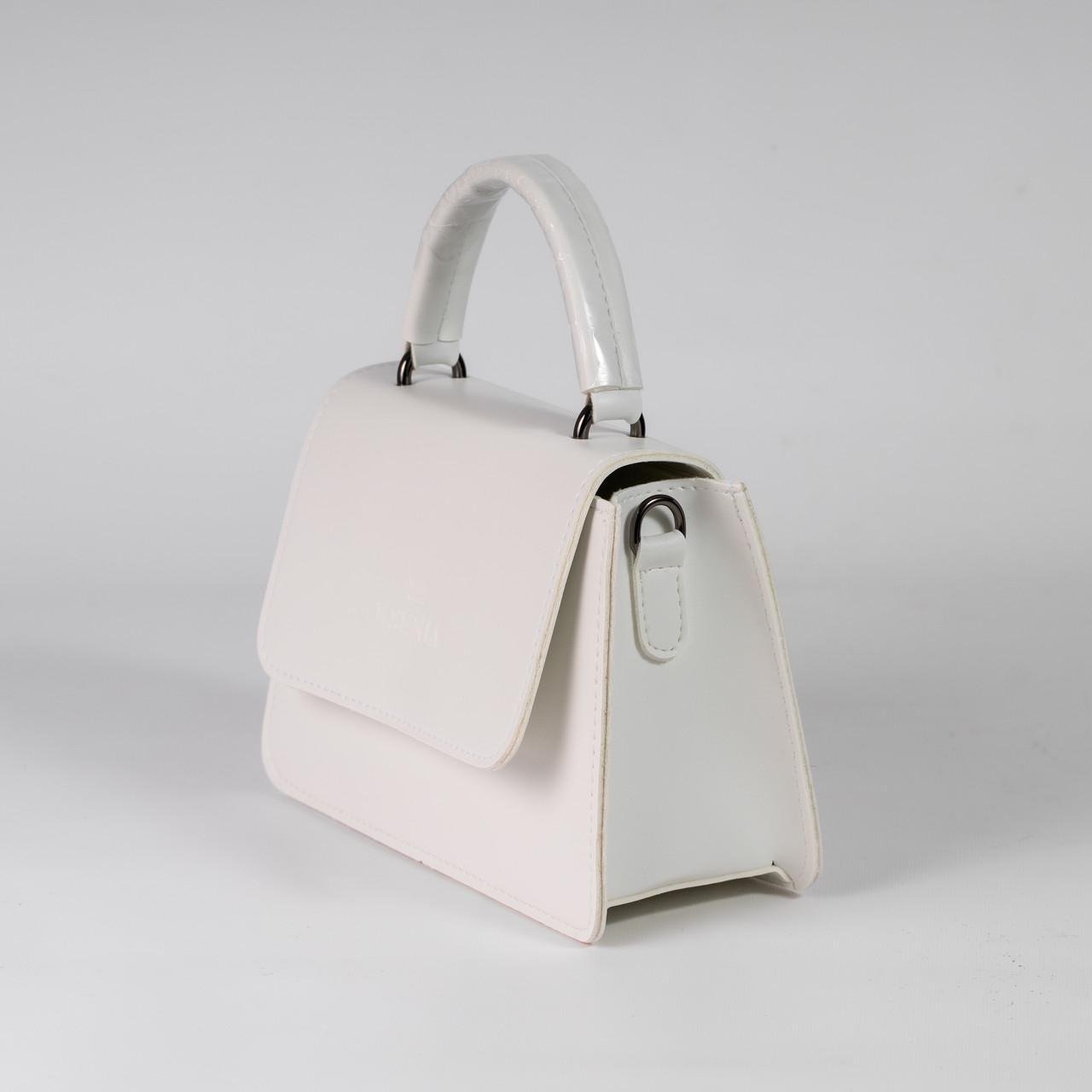 Сумка женская кросс-боди XENIA № 08-24 Белый - фото 3