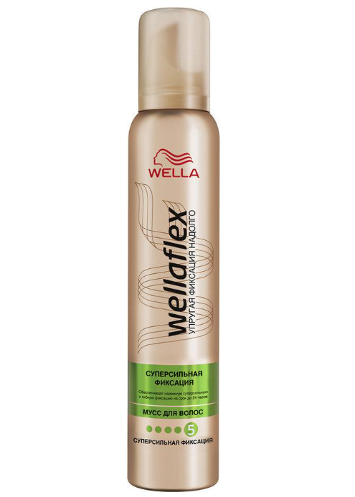Мус для волосся WellaFlex 5 Суперсильна фіксація 200 мл (4056800114726)