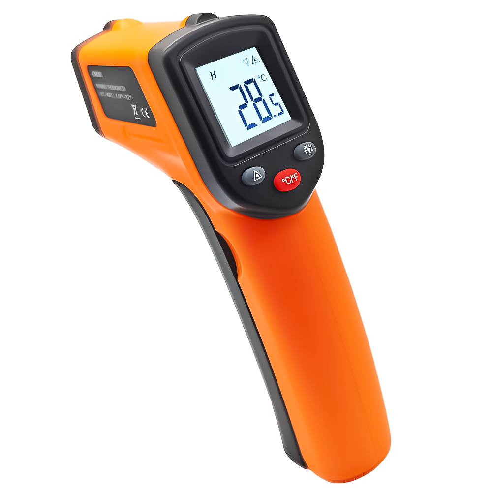 Пирометр бесконтактный инфракрасный Digital Lion CX 6000 промышленный с лазерным прицелом -50°C ~ +400°C