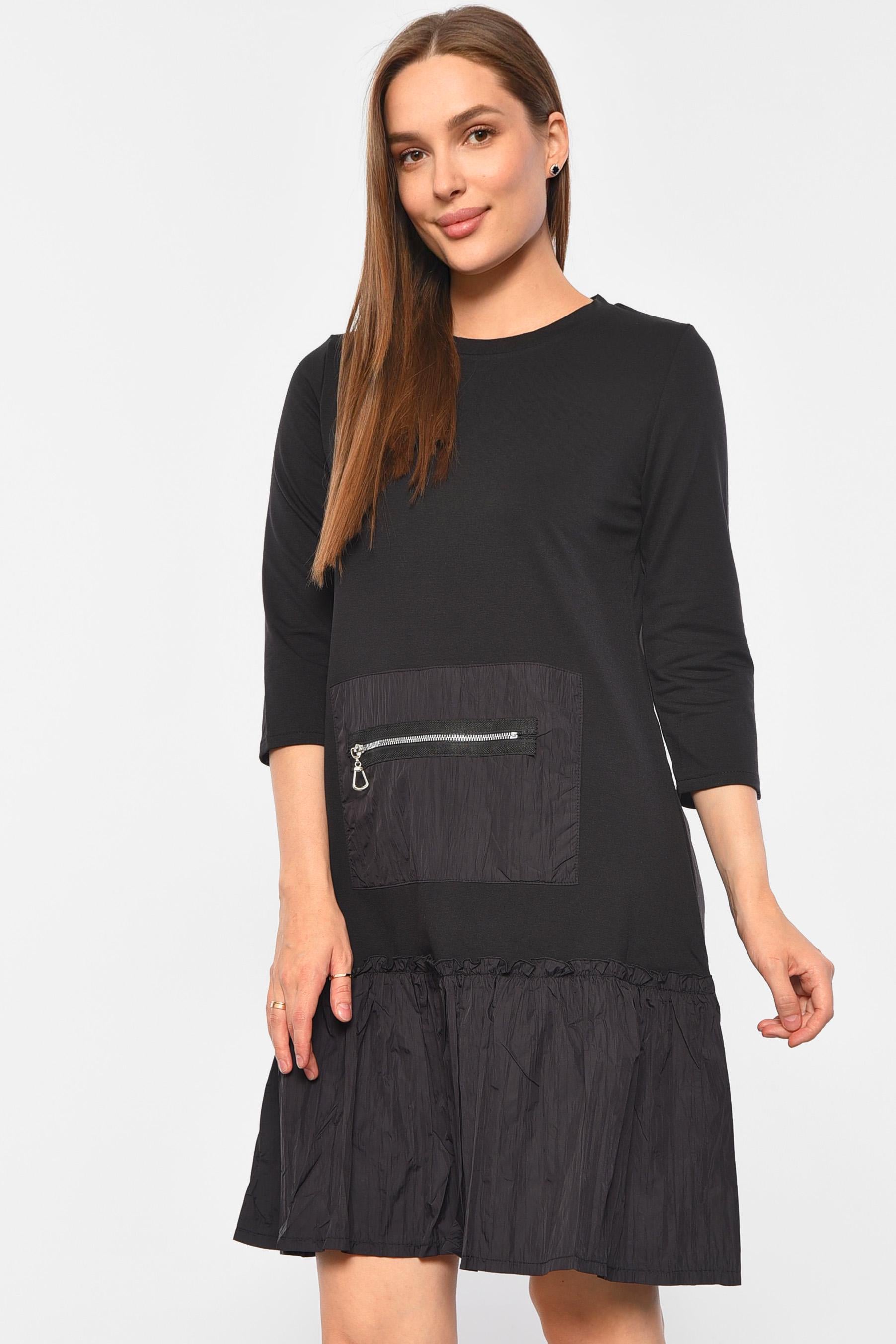 Платье женское р. 42 Черный (188306)