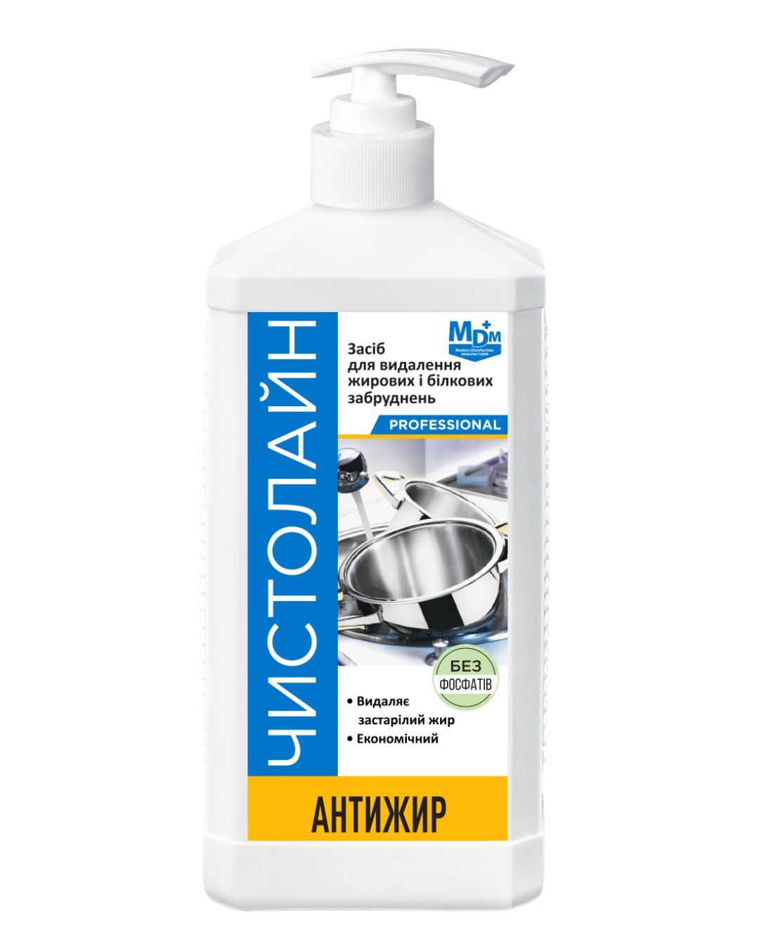Засіб миючий Чистолайн Антижир з насадкою 1000 мл