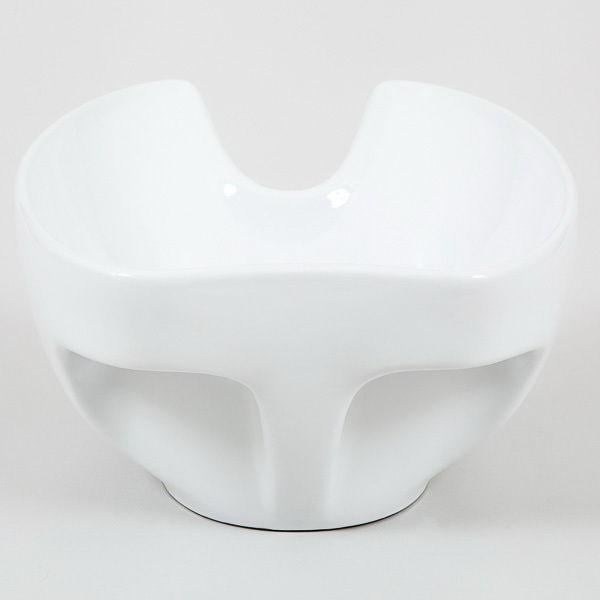 Раковина до перукарської мийки ДенІС professional СОЛО/SOLO 0356 керамічна Білий (1453070726) - фото 8