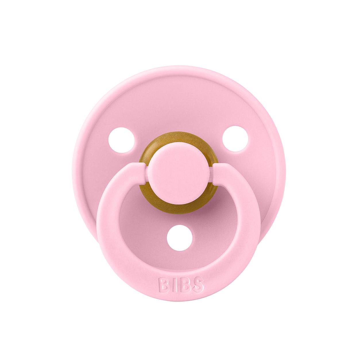 Пустышка Bibs COLOUR Baby 0/6 мес. Pink