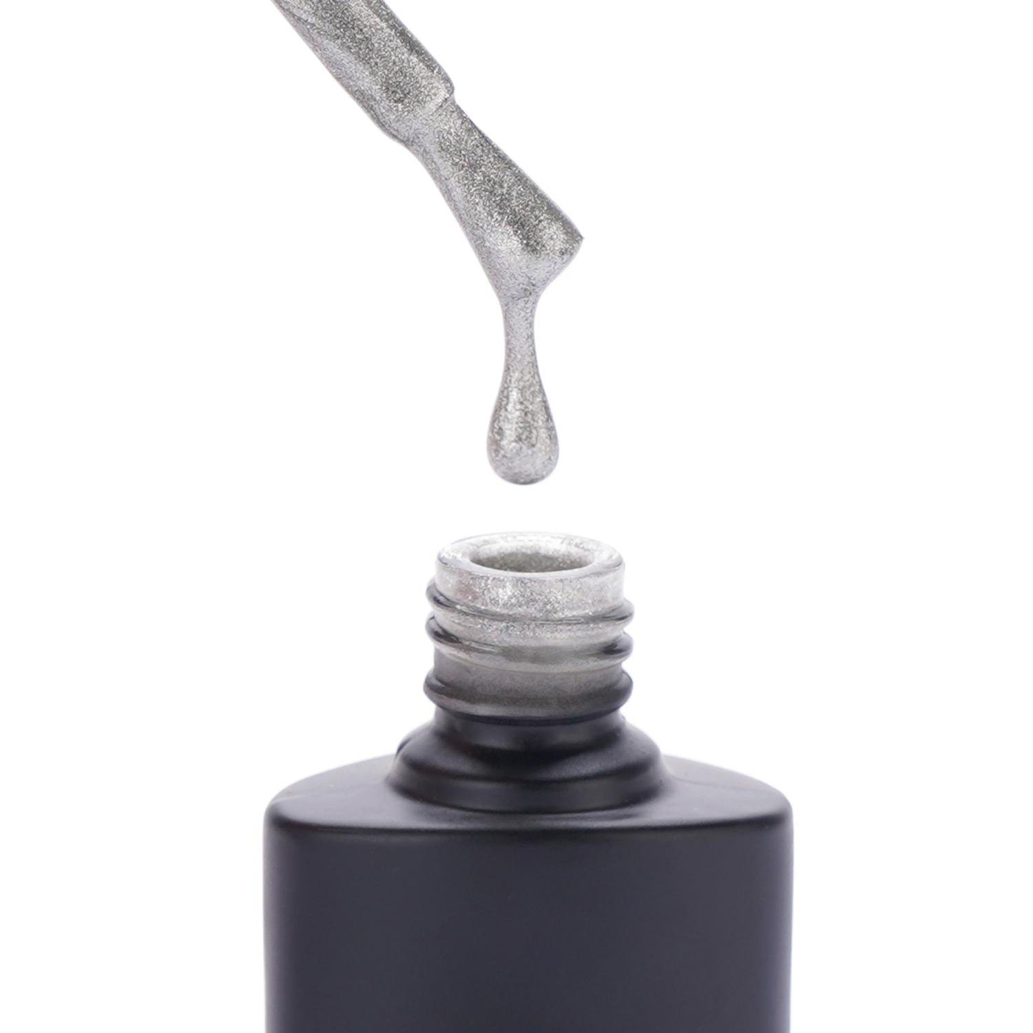 Гель-лак Reglance 093 Серебристый с шиммером 7,5 мл - фото 2 Гель-лак Reglance 093 Серебристый с шиммером 7,5 мл - фото 2