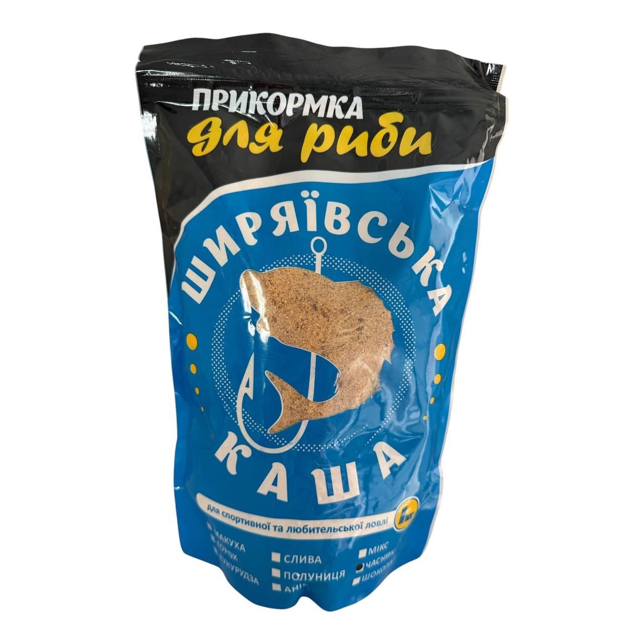 Подкармливание для рыбы ШИРЯЕВСКАЯ КАША 1 кг Чеснок (3084213855) Подкармливание для рыбы ШИРЯЕВСКАЯ КАША 1 кг Чеснок (3084213855)