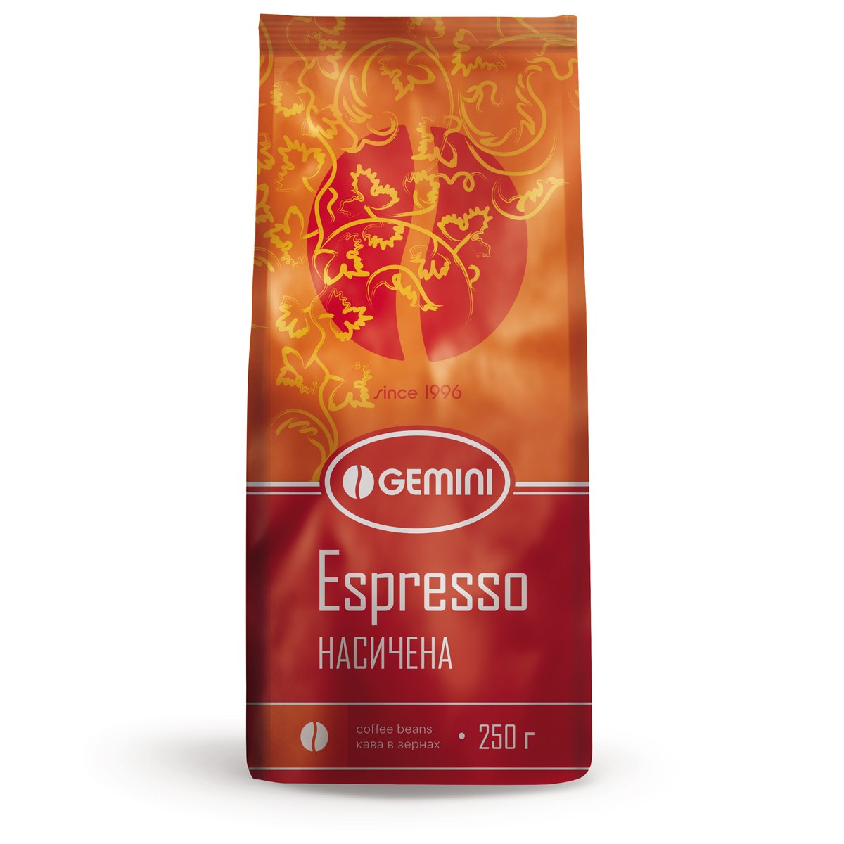 Кофе зерновой Gemini Espresso 250 г