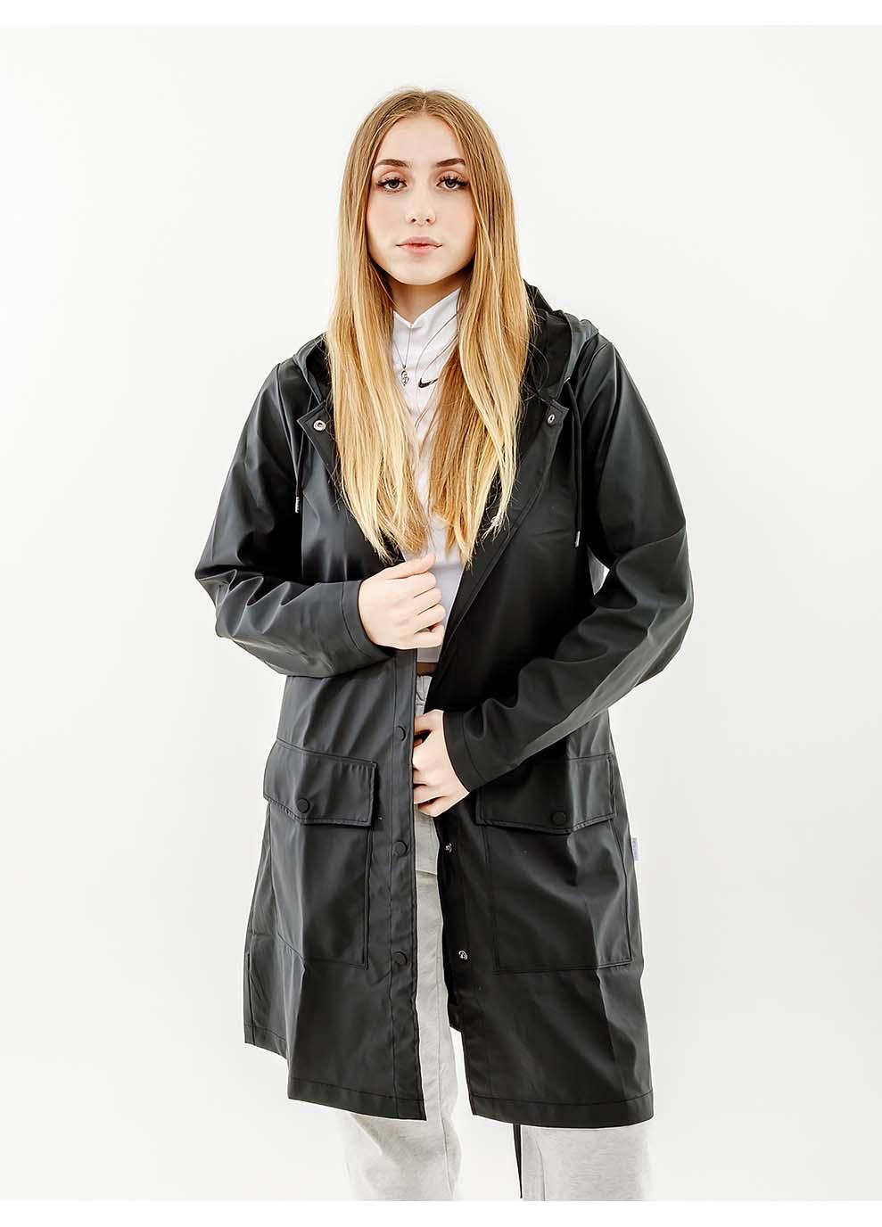 Куртка женская Rains Jackets M-L Черный (7d1206-Black M-L) - фото 1