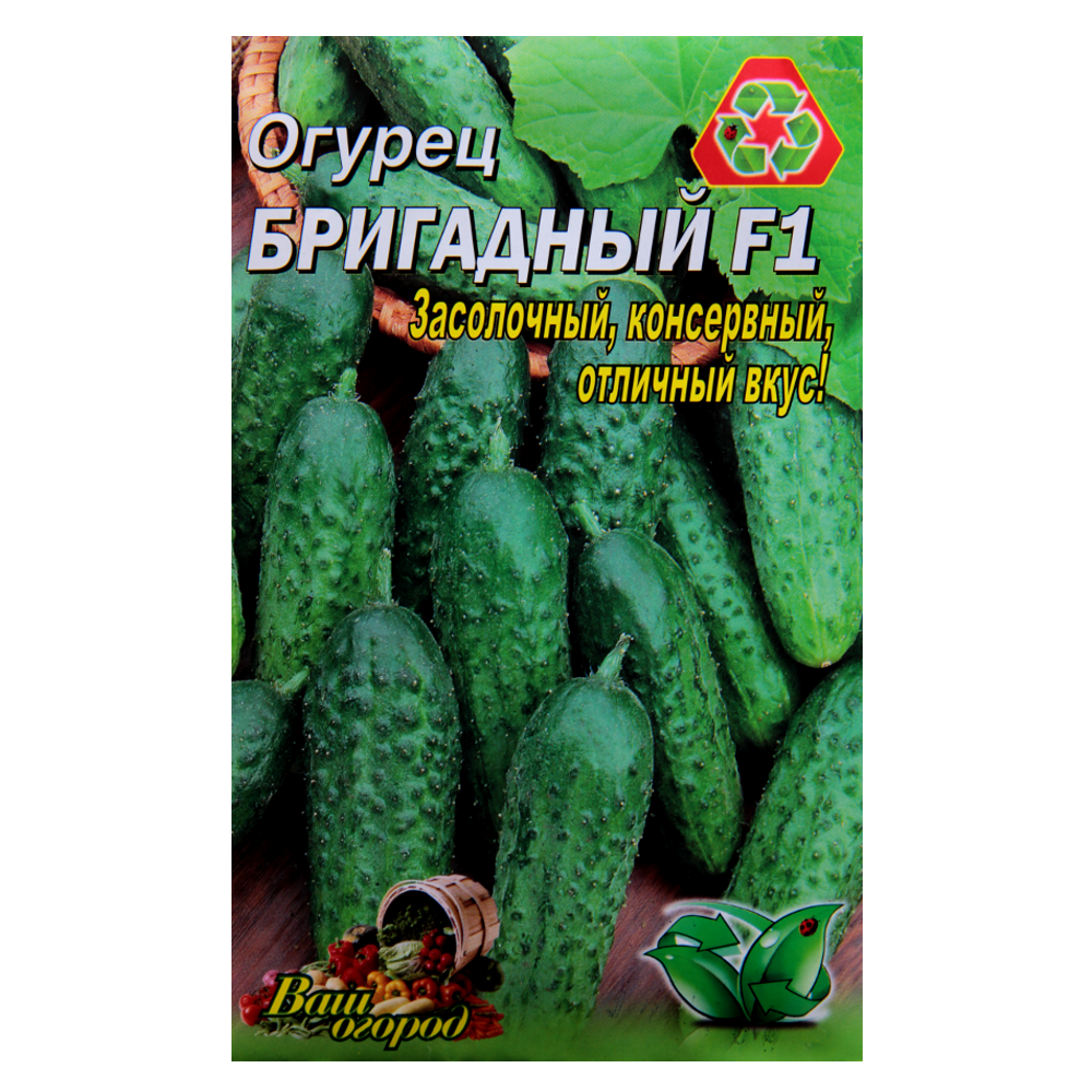 Семена огурца Бригадный F1 среднеранний 3 г (22752)
