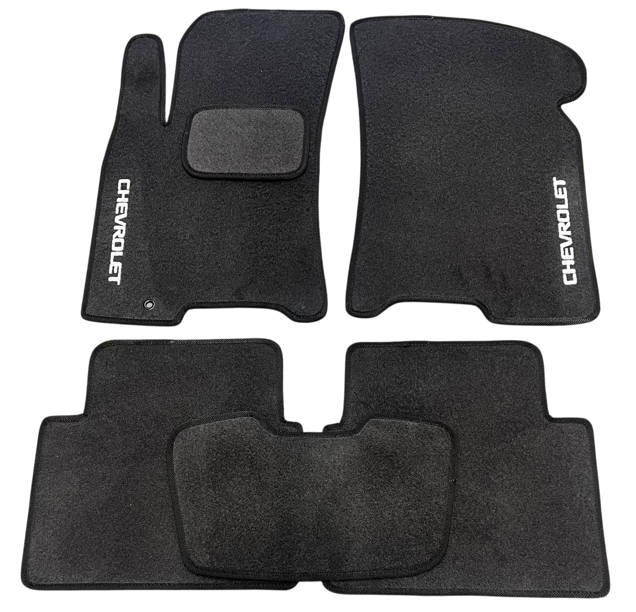 Килимки в салон ворсові для Chevrolet/Шевроле Lacetti 2002- 5 шт. Чорний (27327194)