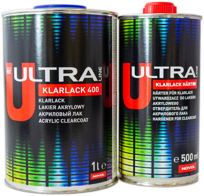 Лак акриловый ULTRA LINE Klarlack 400 2:1 1 л/Harter 500 мл (000026751)