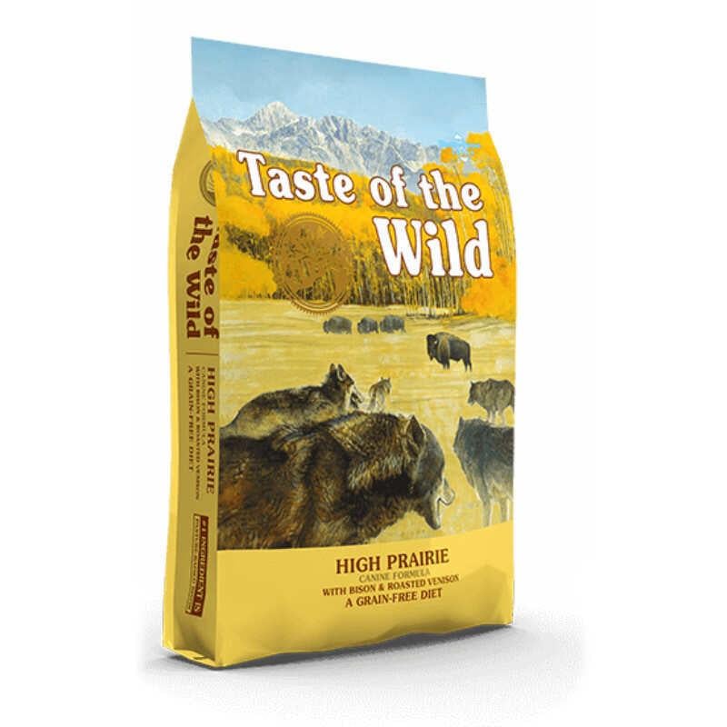 Корм сухий для дорослих собак усіх порід Taste of the Wild High Prairie з олениною та м'ясом бізону 18 кг (9855-HT56)