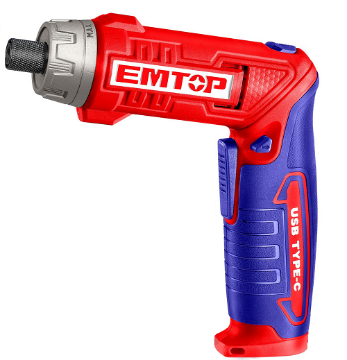 Викрутка акумуляторна EMTOP ECSR0803