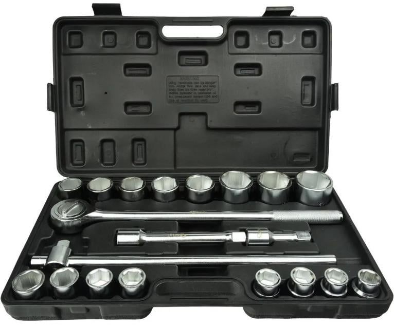 Набор торцевых ключей Geko G10110 21 п. 3/4" 19-50 мм