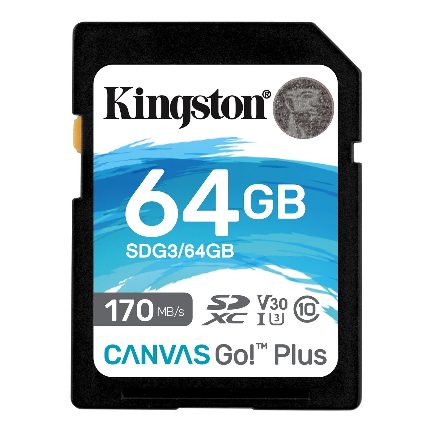 Карта памяти Kingston Canvas Go Plus 170R SDG3 64 Гб V30 (c654c36b)