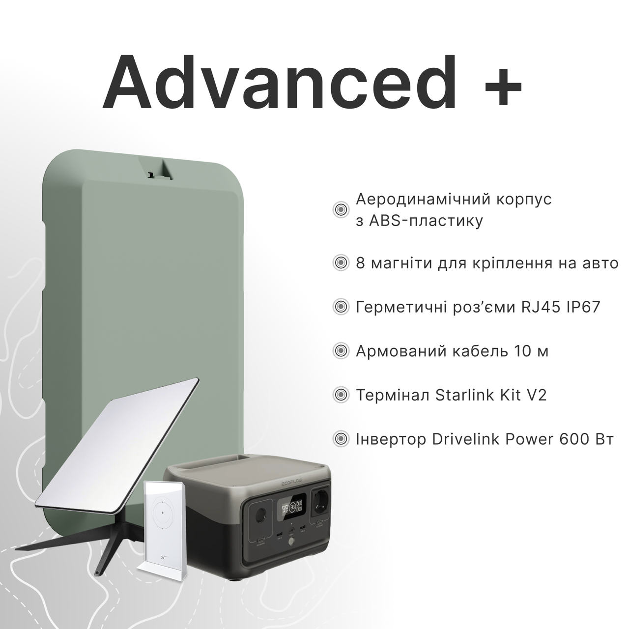 Термінал модифікований Drivelink Prime/Starlink Kit V2 на авто (2316395611) - фото 5