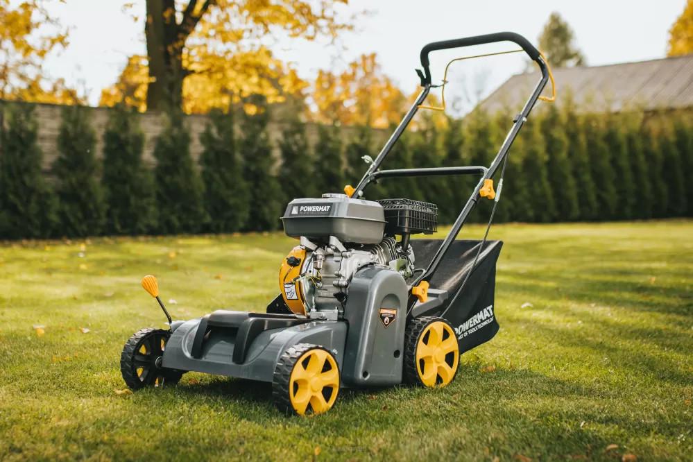 Аэратор-вертикуттер бензиновый Powermat PM-AWS-65 2538505291 6,5 л.с. 38 см 2 вала - фото 2 Аэратор-вертикуттер бензиновый Powermat PM-AWS-65 2538505291 6,5 л.с. 38 см 2 вала - фото 2