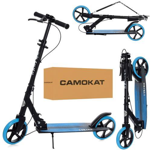 Самокат городской подростковый iTrike SR 2-049-1-BBL Синий - фото 2