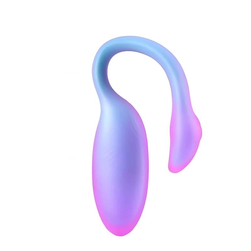 Виброяйцо-смарт Magic Motion Flamingo Max 11 см Голубой (57263)