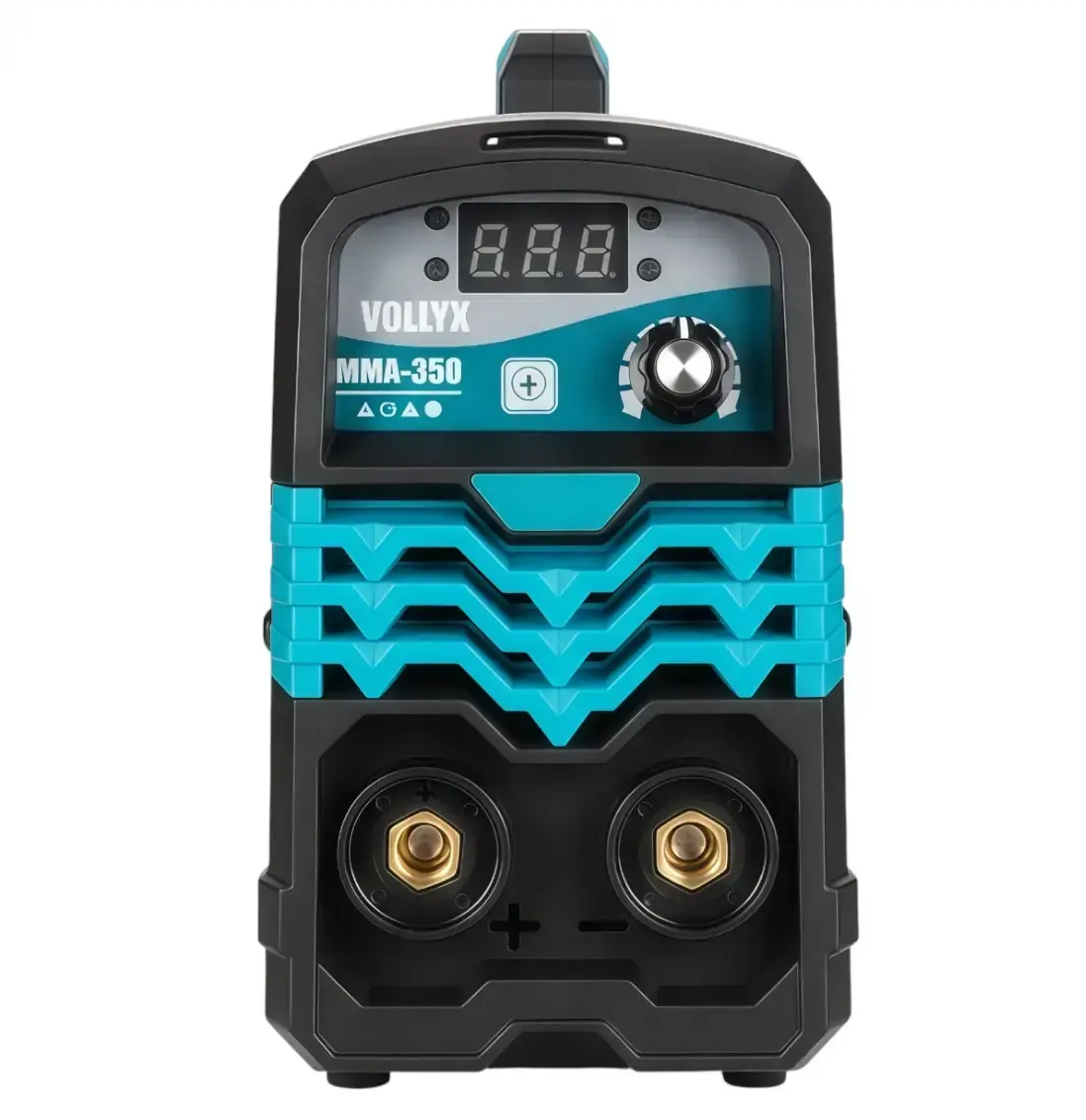 Інвертор зварювальний Volllyx MMA-350 220V з дисплеєм та кейсом (G6447)