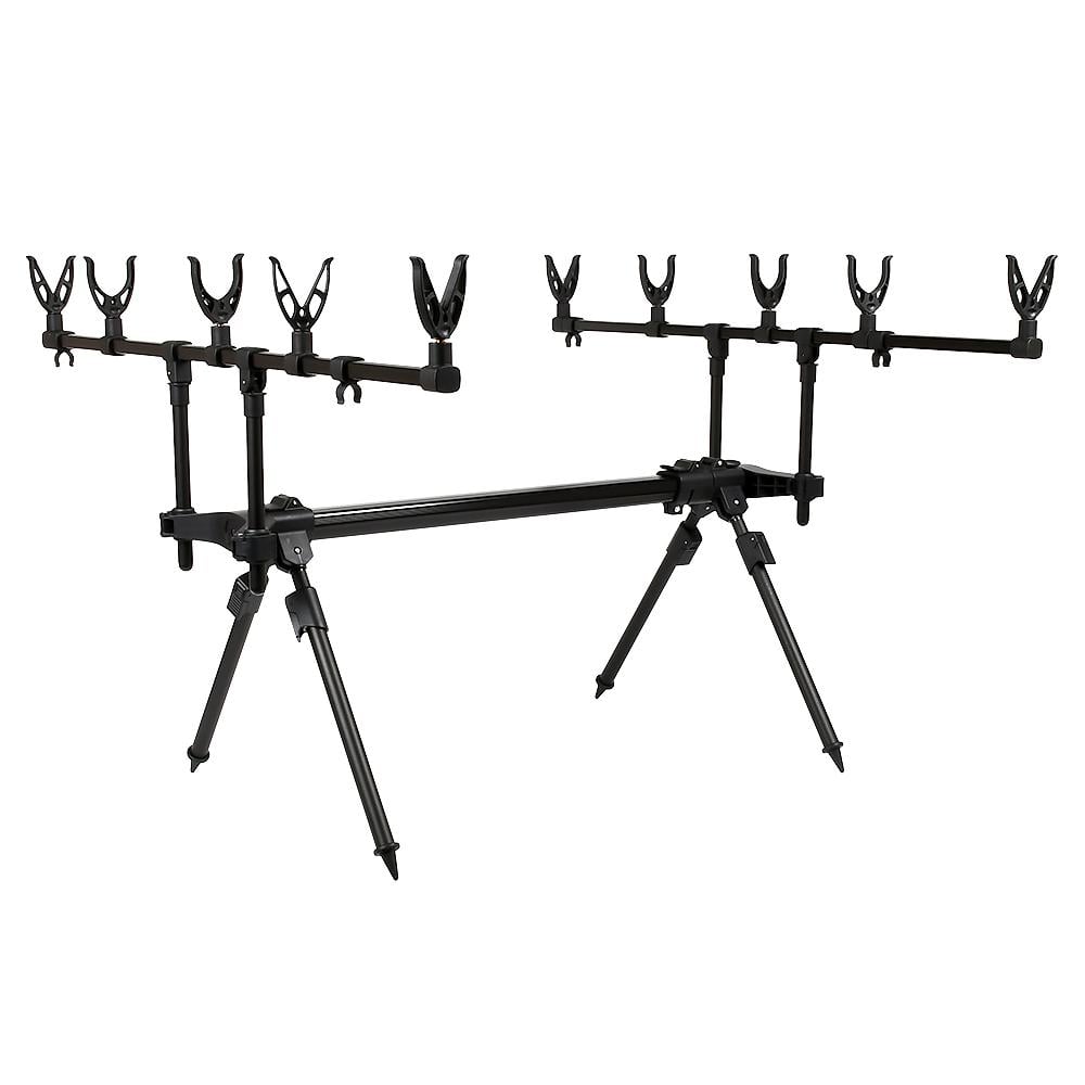 Род-под Sams Fish Profi Carp для 5 спінінгів з чохлом 76-120 см Чорний (SF24337-5)