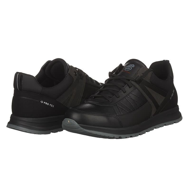 Кроссовки мужские ClubShoes TX кожаные р. 42 Черный (20341)