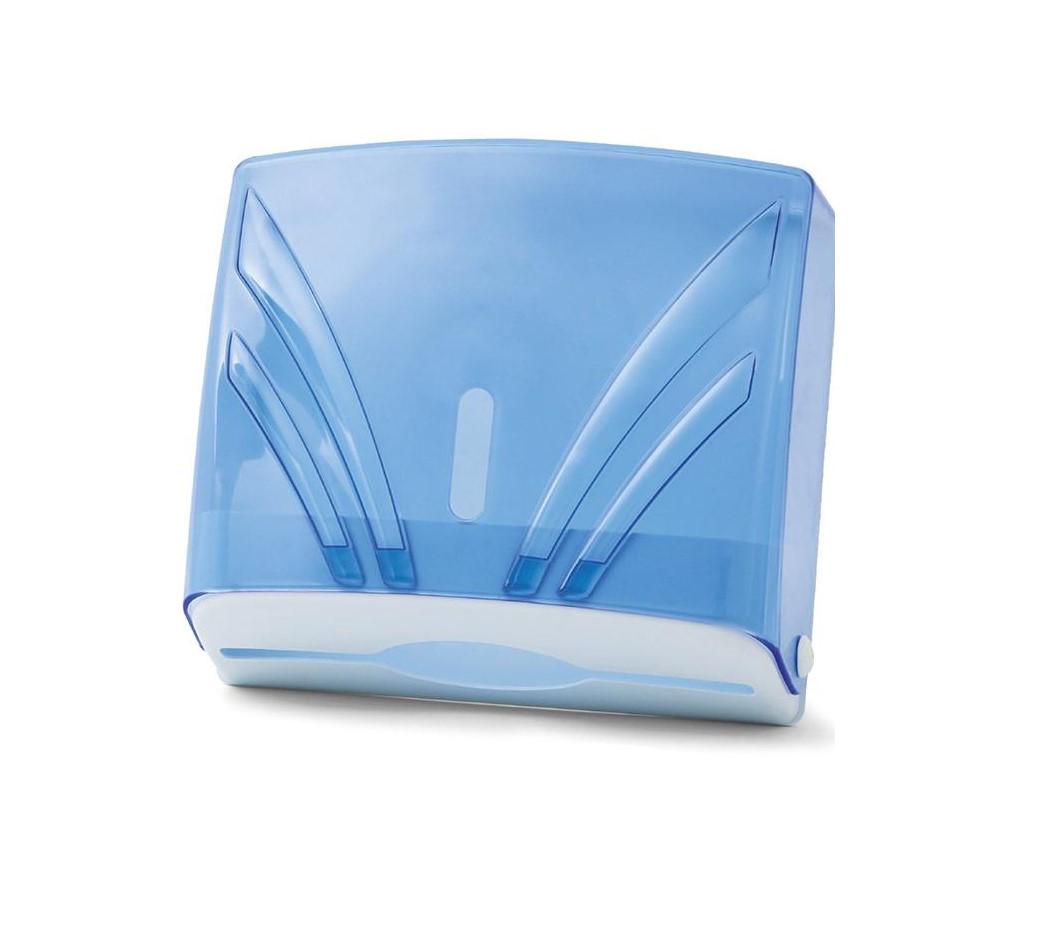 Диспенсер для бумажных полотенец 3 сложения Голубой (ZHA-2 108)