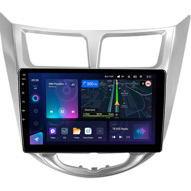 Магнитола штатная Teyes CC3L 4/32 GB для Hyundai Solaris 1 2010-2016 г. 9" (AR-82004)
