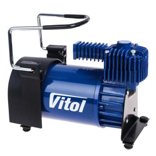 Компрессор Vitol K-55 150psi/23Amp/50 л/шланг 5,0 м с дефлятором/клеммы