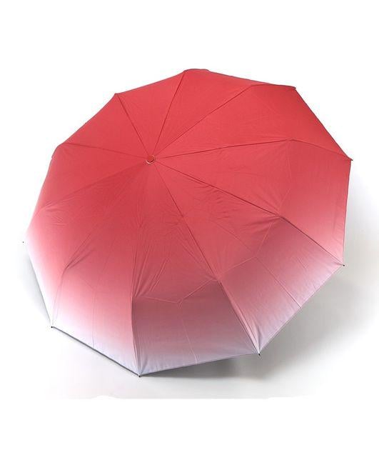Парасолька Bellissimo жіночий автомат на 10 подвійних спиць Червоний (№M634)