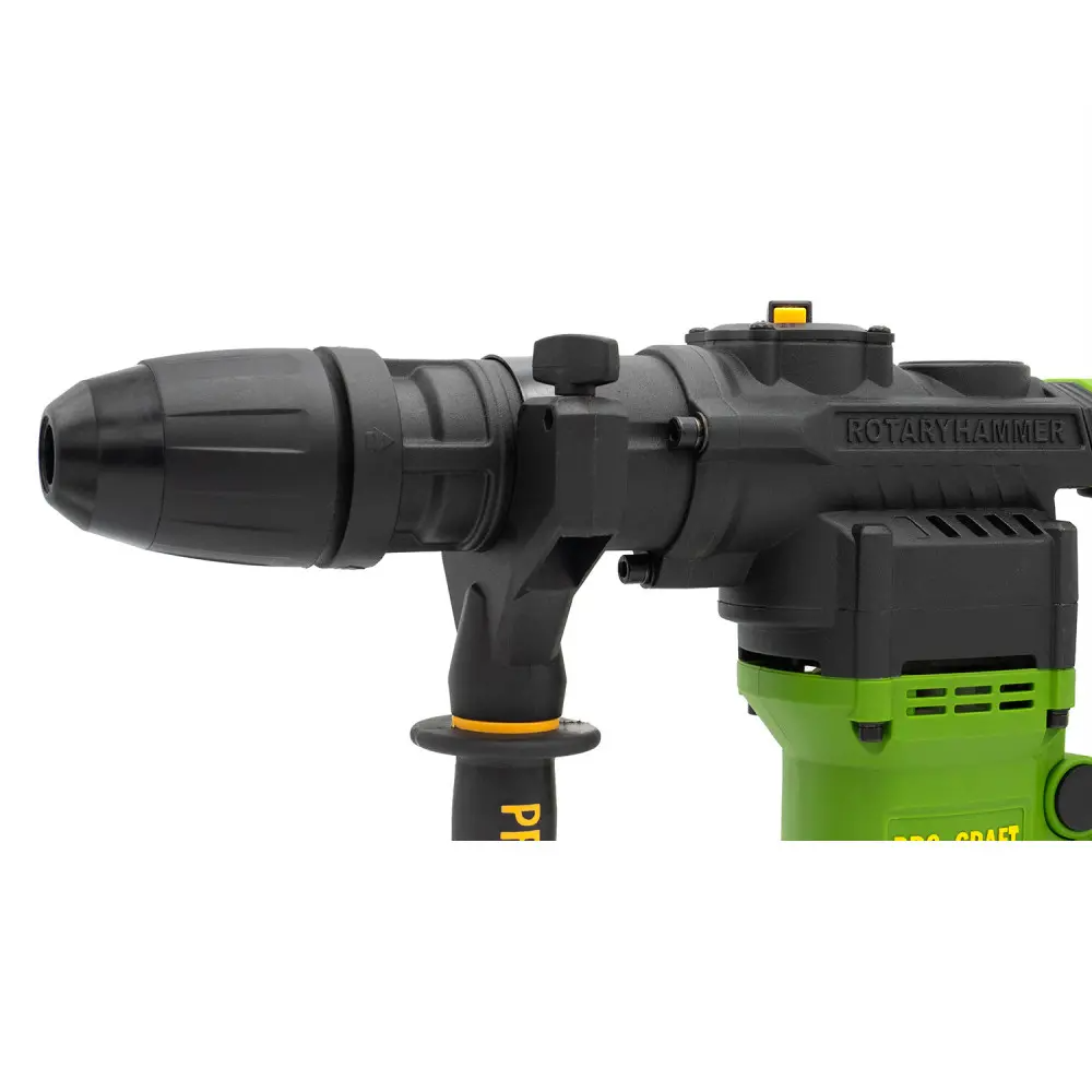 Перфоратор акумуляторний безщітковий ProCraft PHA50 з 1 акумулятором Li-ion і із зарядним пристроєм з кейсом - фото 7 Перфоратор акумуляторний безщітковий ProCraft PHA50 з 1 акумулятором Li-ion і із зарядним пристроєм з кейсом - фото 7