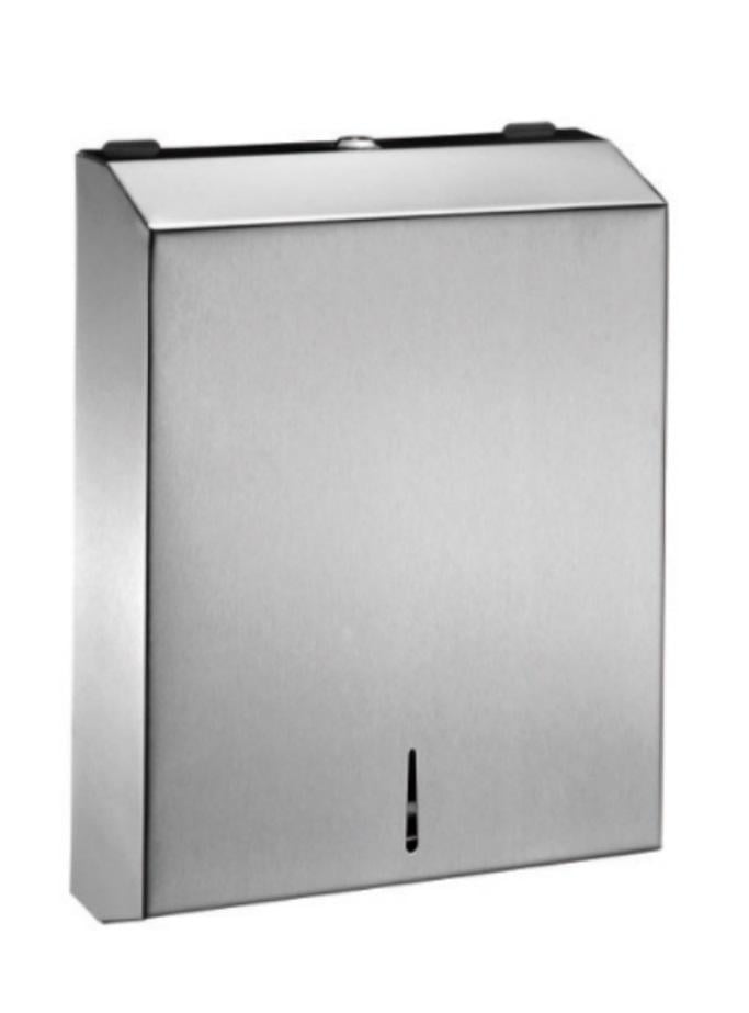Держатель-диспенсер бумажных полотенец в пачках 3-складки нержавеющая сталь матовая (PW-3728) Держатель-диспенсер бумажных полотенец в пачках 3-складки нержавеющая сталь матовая (PW-3728)