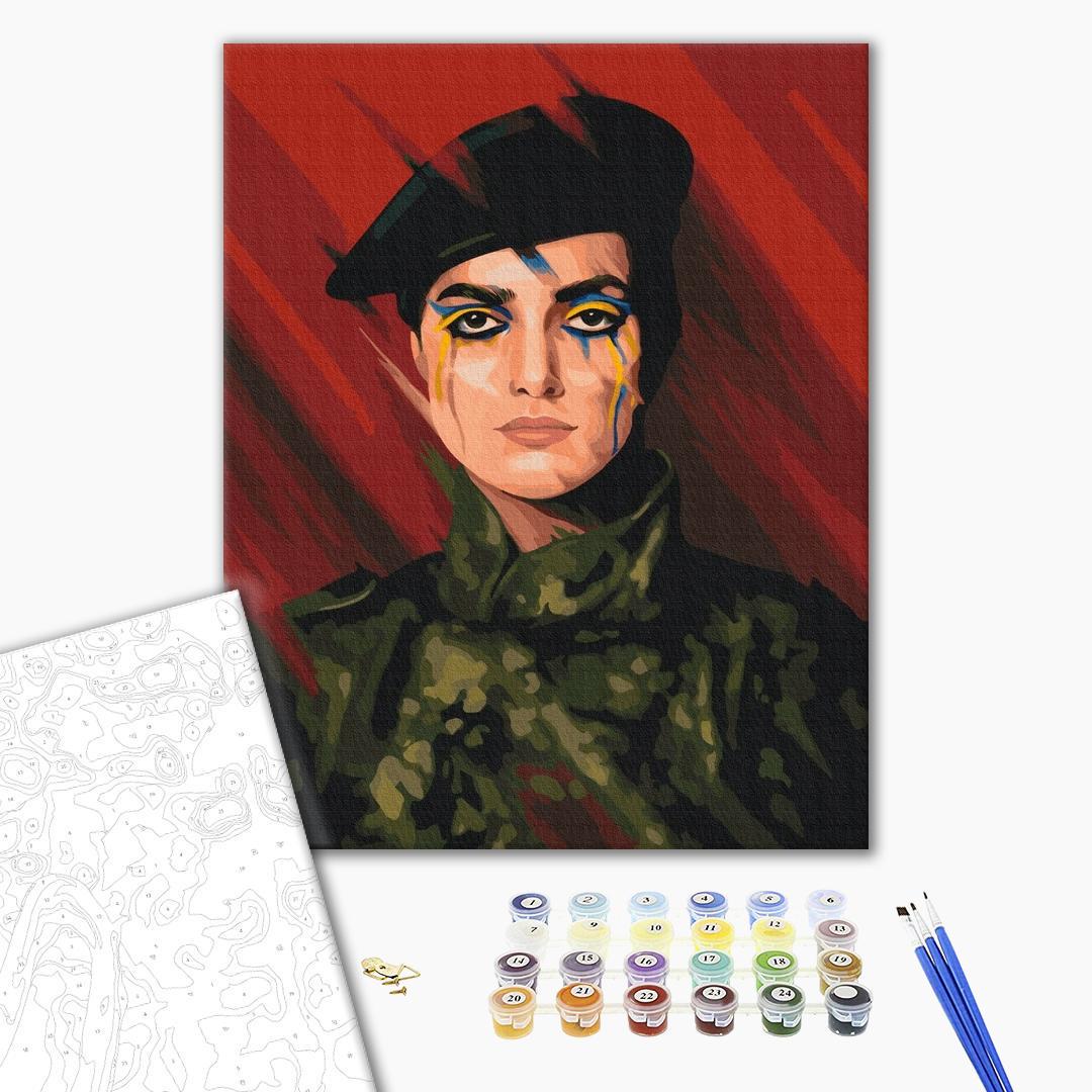 Картина за номерами Brushme Сила україни ©поліна скурихіна 40x50 см (bs53068)