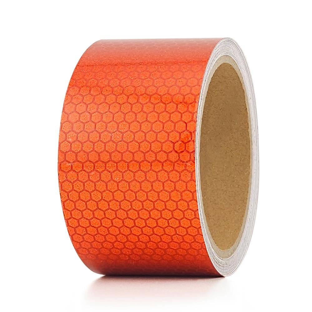 Светоотражающая лента клейкая HF Honeycomb 5 см х 5 м Красный (488497469)