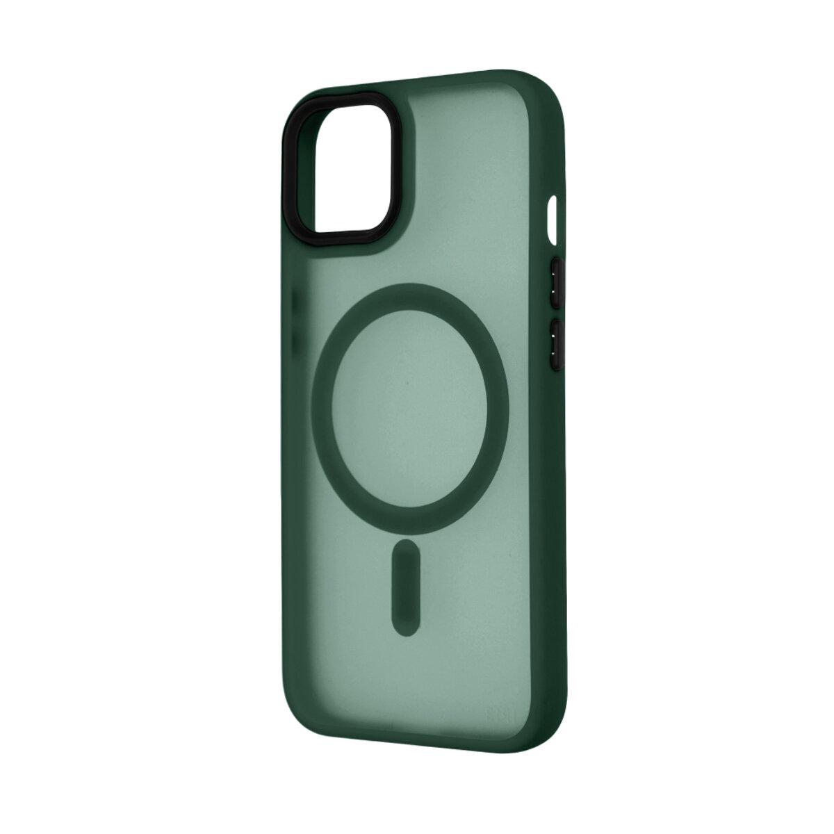 Протиударний чохол для Apple iPhone 13 Cosmic Magnetic Color HQ / Green