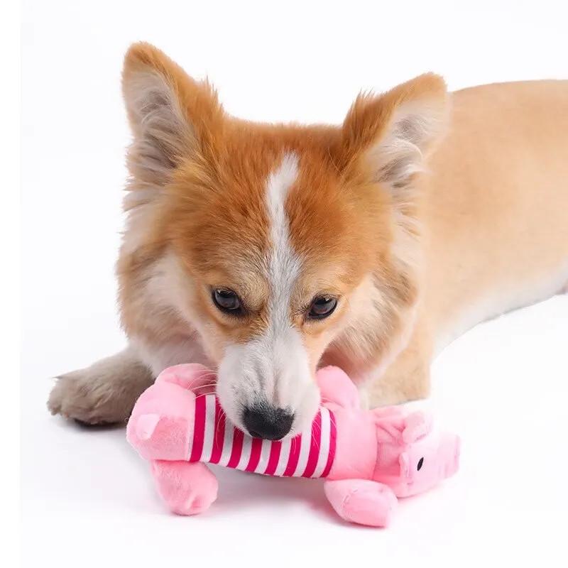 М'які іграшки Слон та свинка для собак та цуценят всіх порід - фото 2 М'які іграшки Слон та свинка для собак та цуценят всіх порід - фото 2