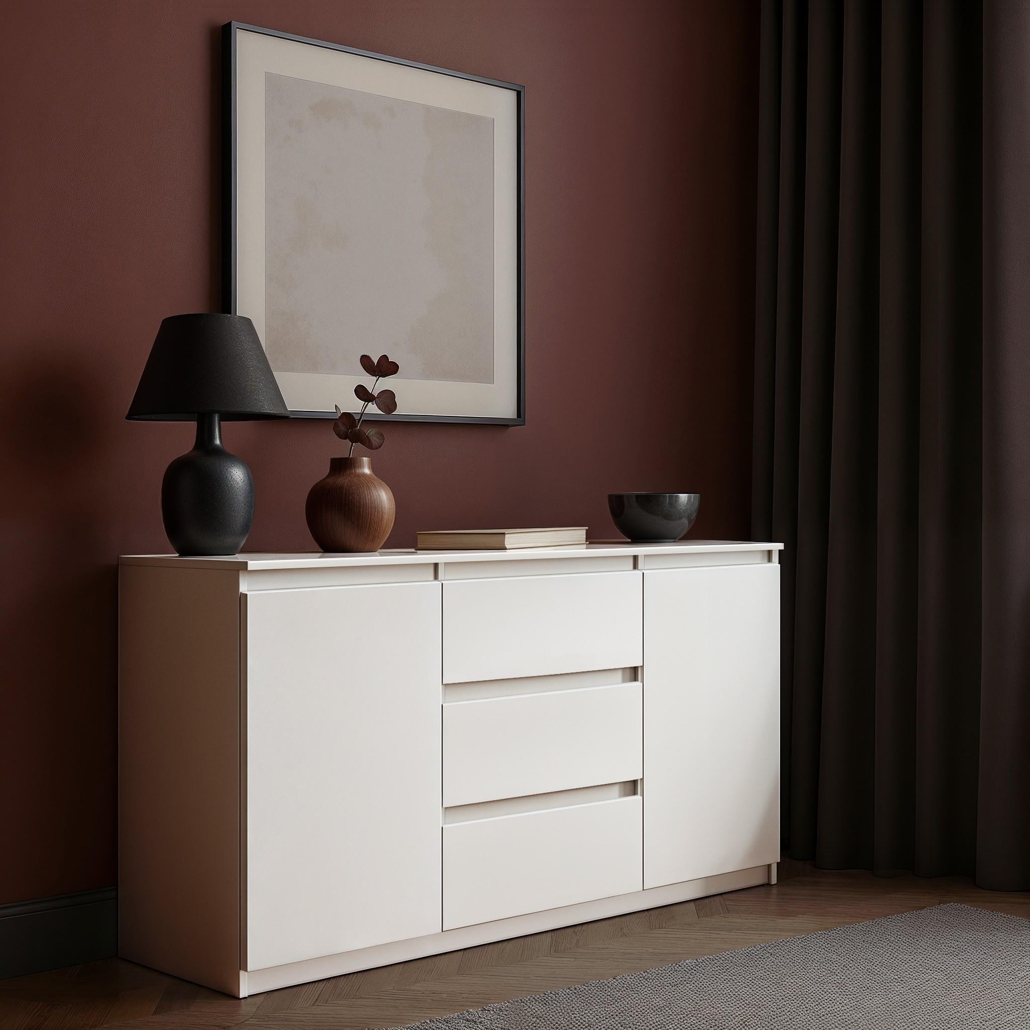 Комод Kvatro 1100х400х750 мм Білий Комод Kvatro 1100х400х750 мм Білий