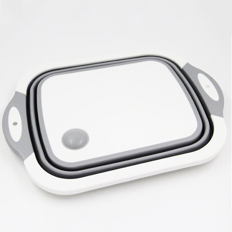 Отделочная доска-миска 2в1 Chopper многофункциональная универсальная Серый